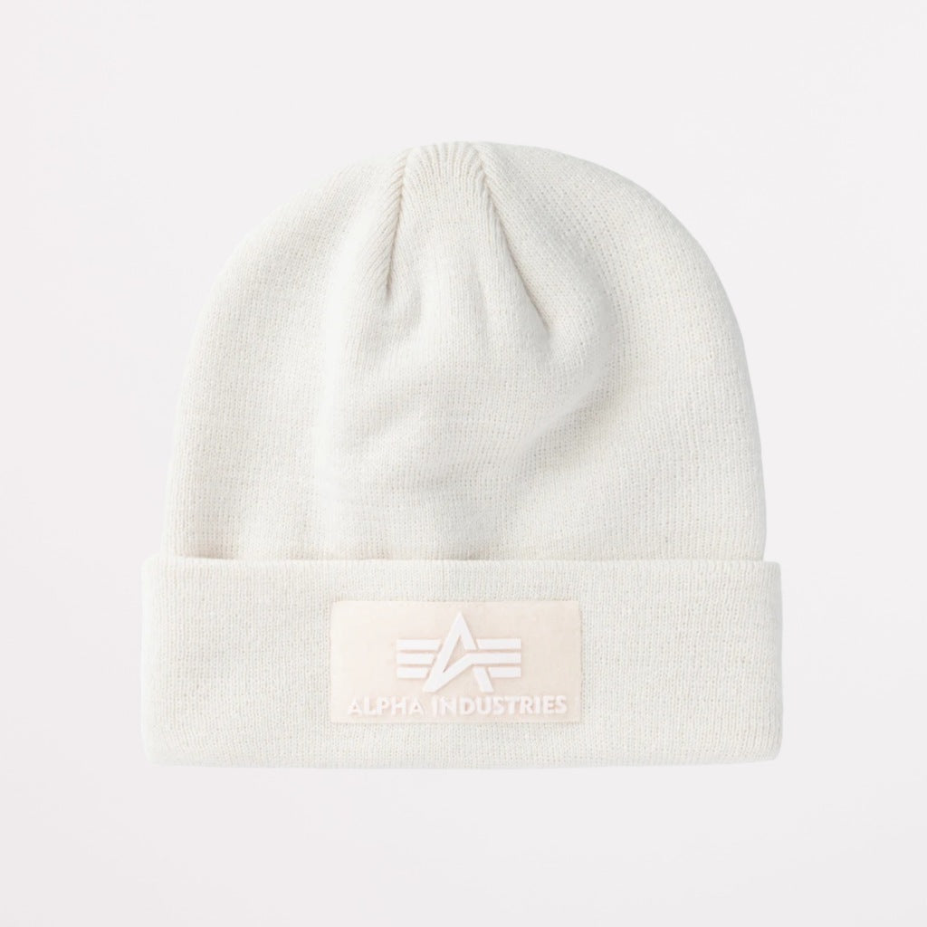 ALPHA INDUSTRIES VLC BEANIE en color BLANCO  (4)