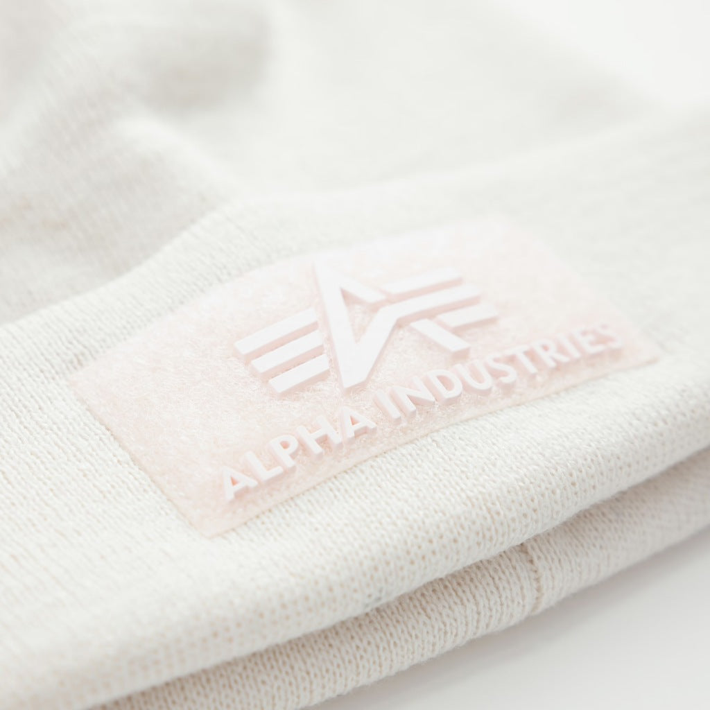 ALPHA INDUSTRIES VLC BEANIE en color BLANCO  (6)