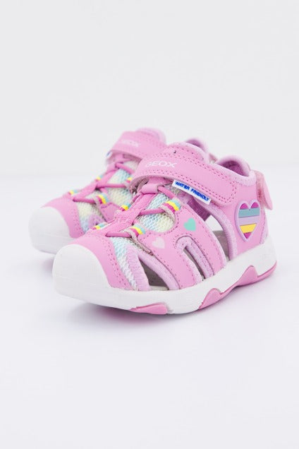 GEOX B SANDAL MULTY GIRL en color ROSA  (1)