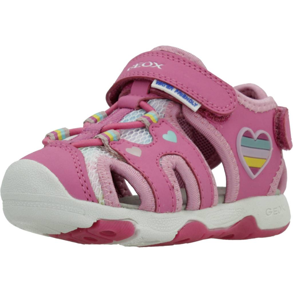 GEOX B SANDAL MULTY GIRL en color ROSA  (1)