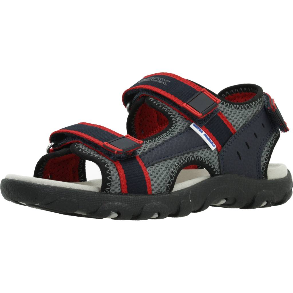 GEOX JR SANDAL STRADA A en color ROJO  (1)