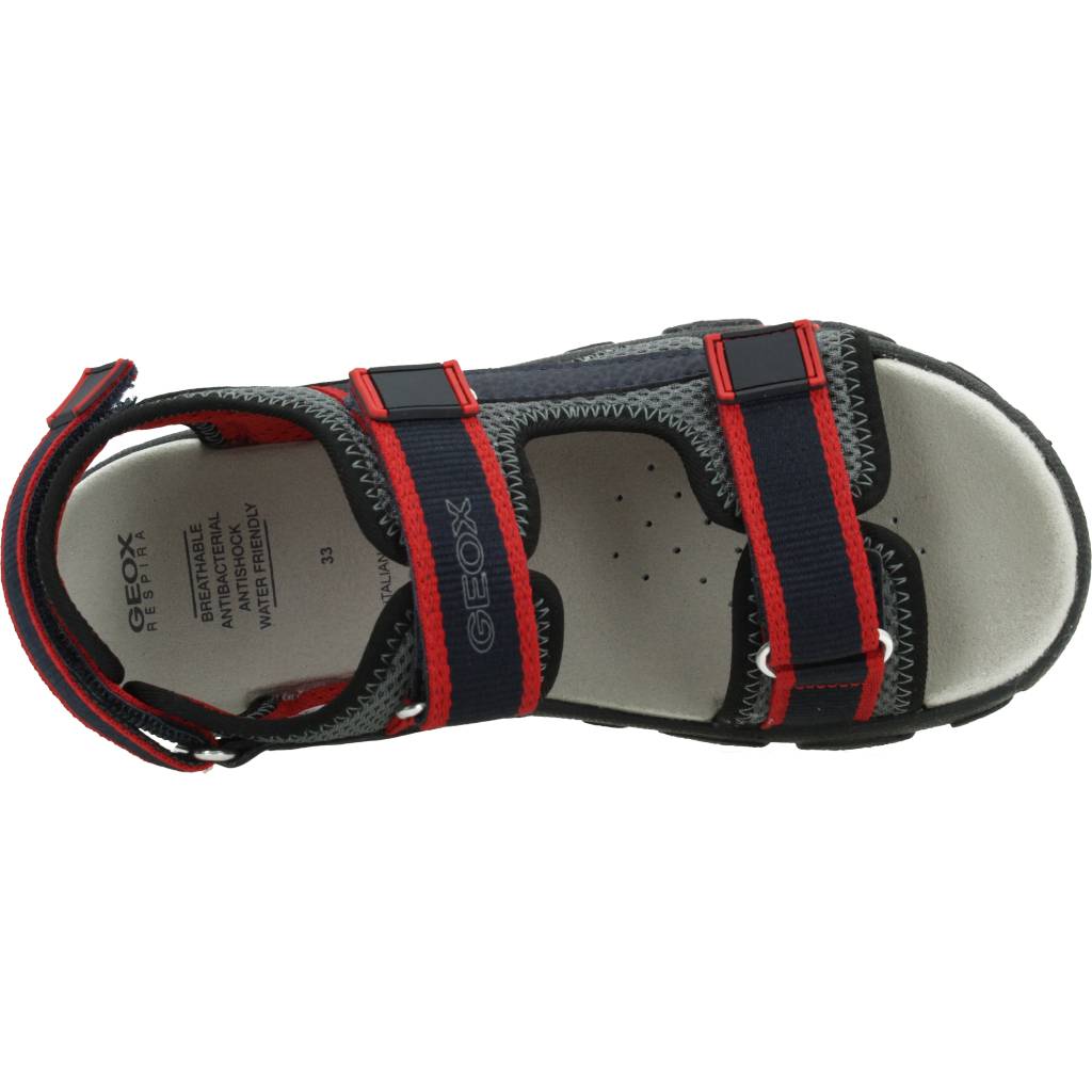 GEOX JR SANDAL STRADA A en color ROJO  (7)