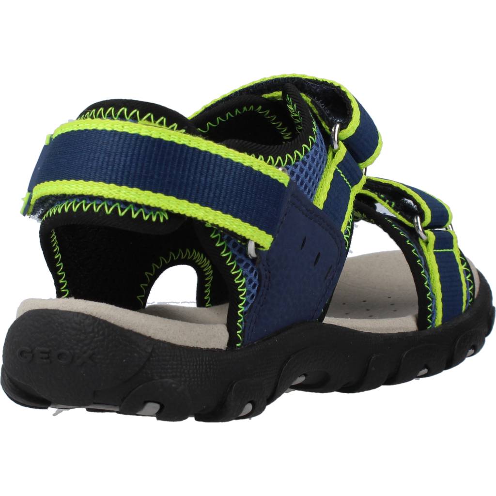 GEOX  JR SANDAL STRADA A en color VERDE  (3)