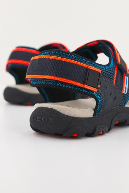 GEOX JR SANDAL STRADA A en color AZUL  (3)