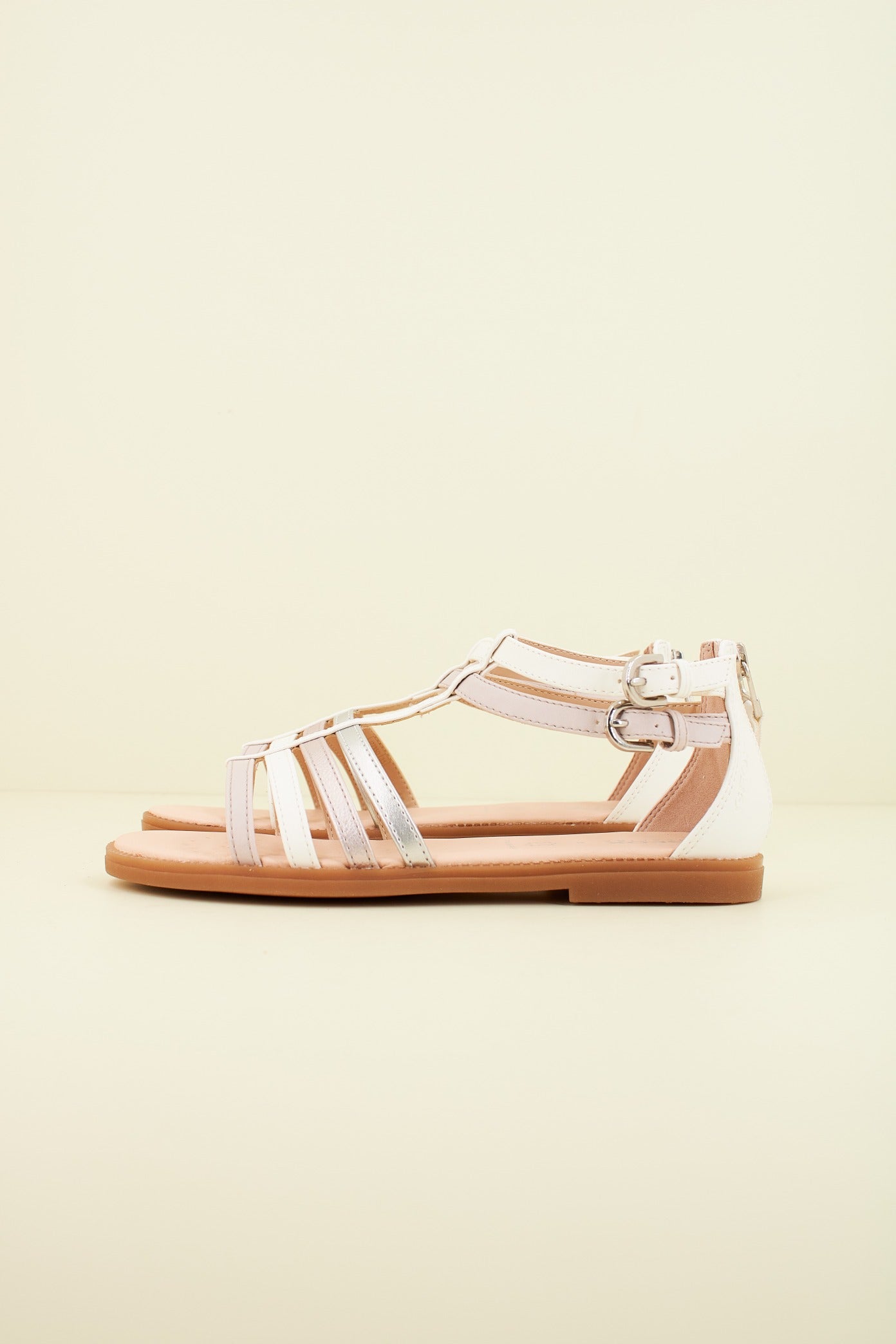 GEOX J SANDAL KARLY GIRL en color BLANCO  (1)