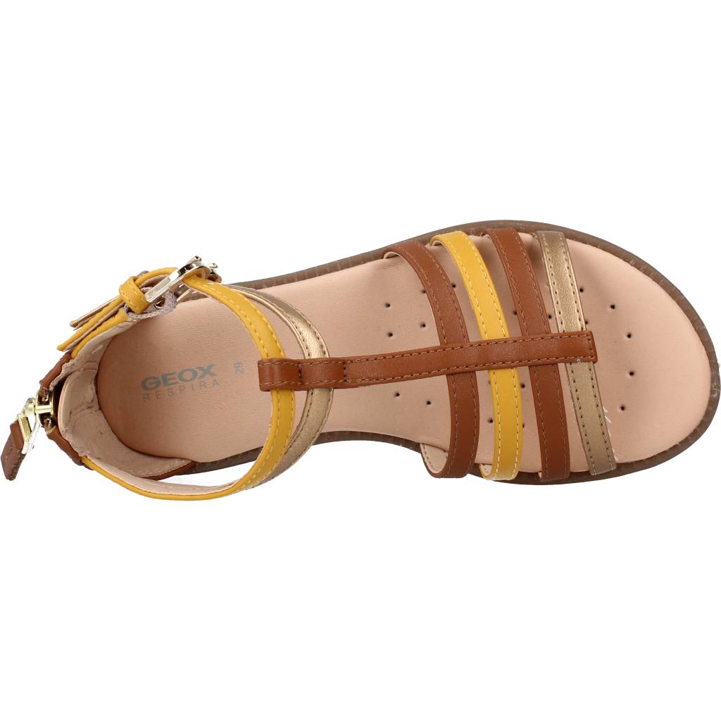 GEOX J SANDAL KARLY GIRL en color MARRON  (7)