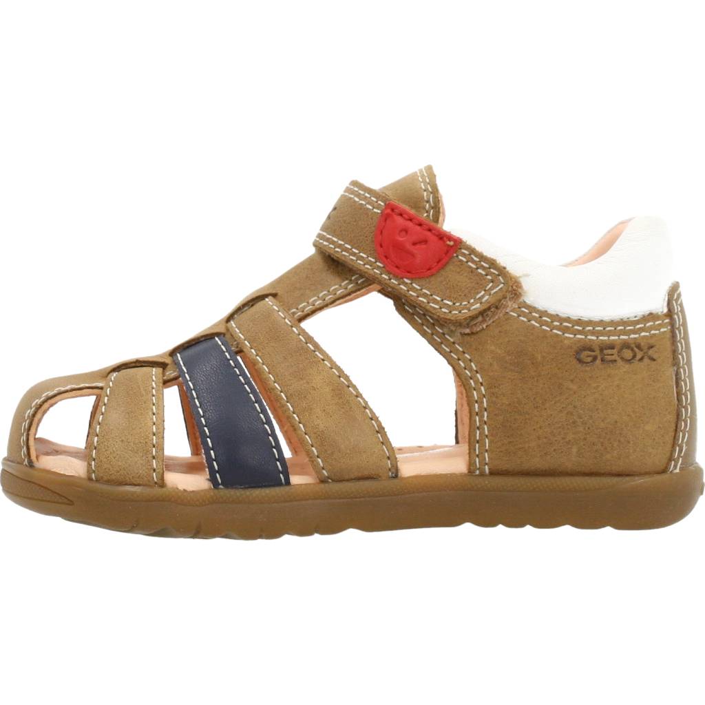 GEOX B SANDAL MACCHIA BOY en color MARRON  (2)