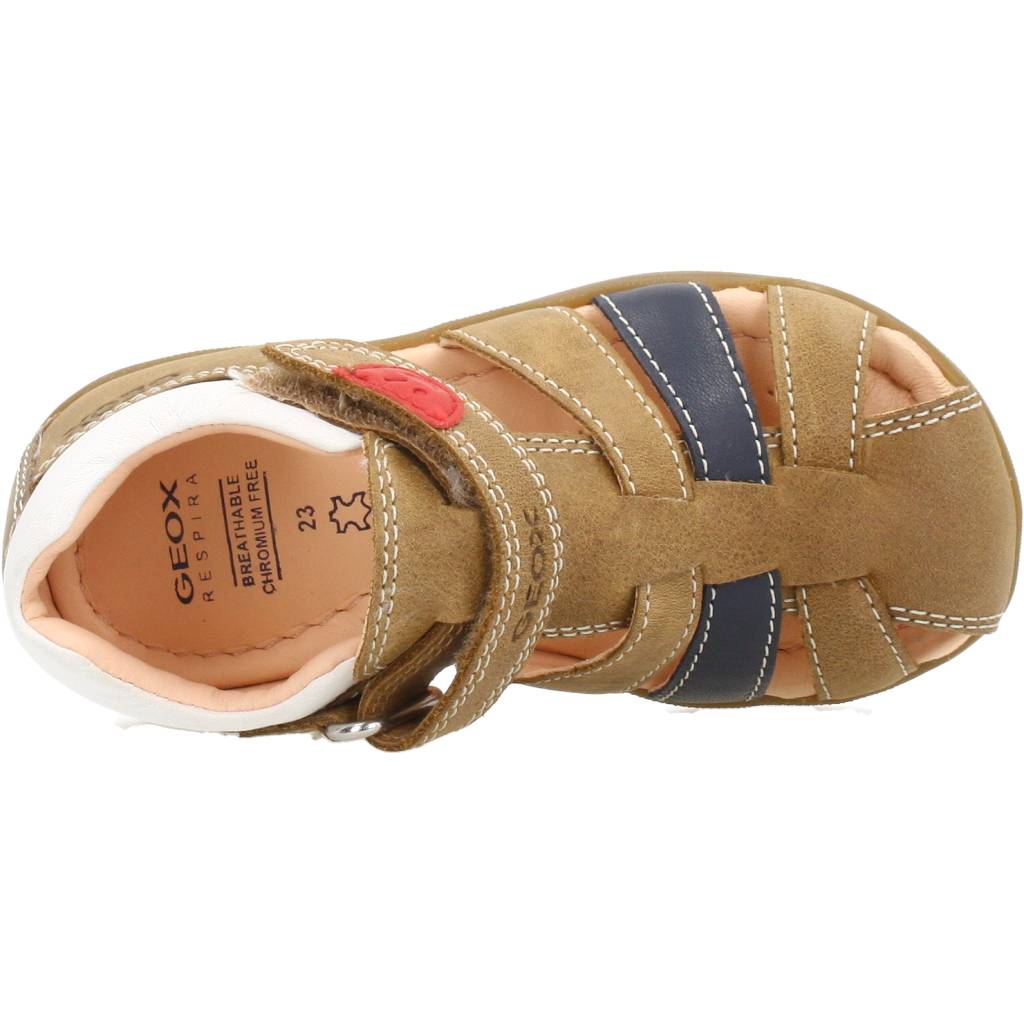 GEOX B SANDAL MACCHIA BOY en color MARRON  (7)