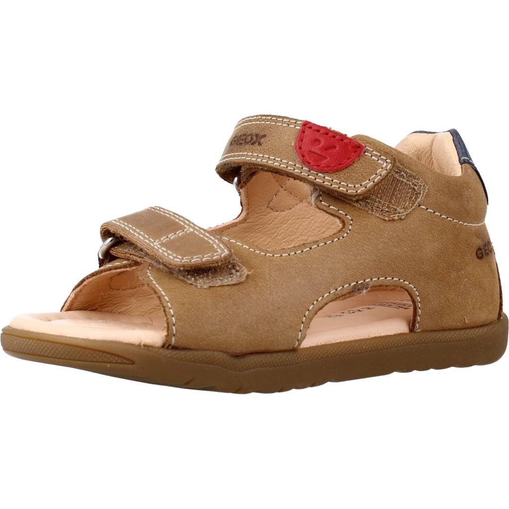 GEOX B SANDAL MACCHIA BOY en color MARRON  (1)