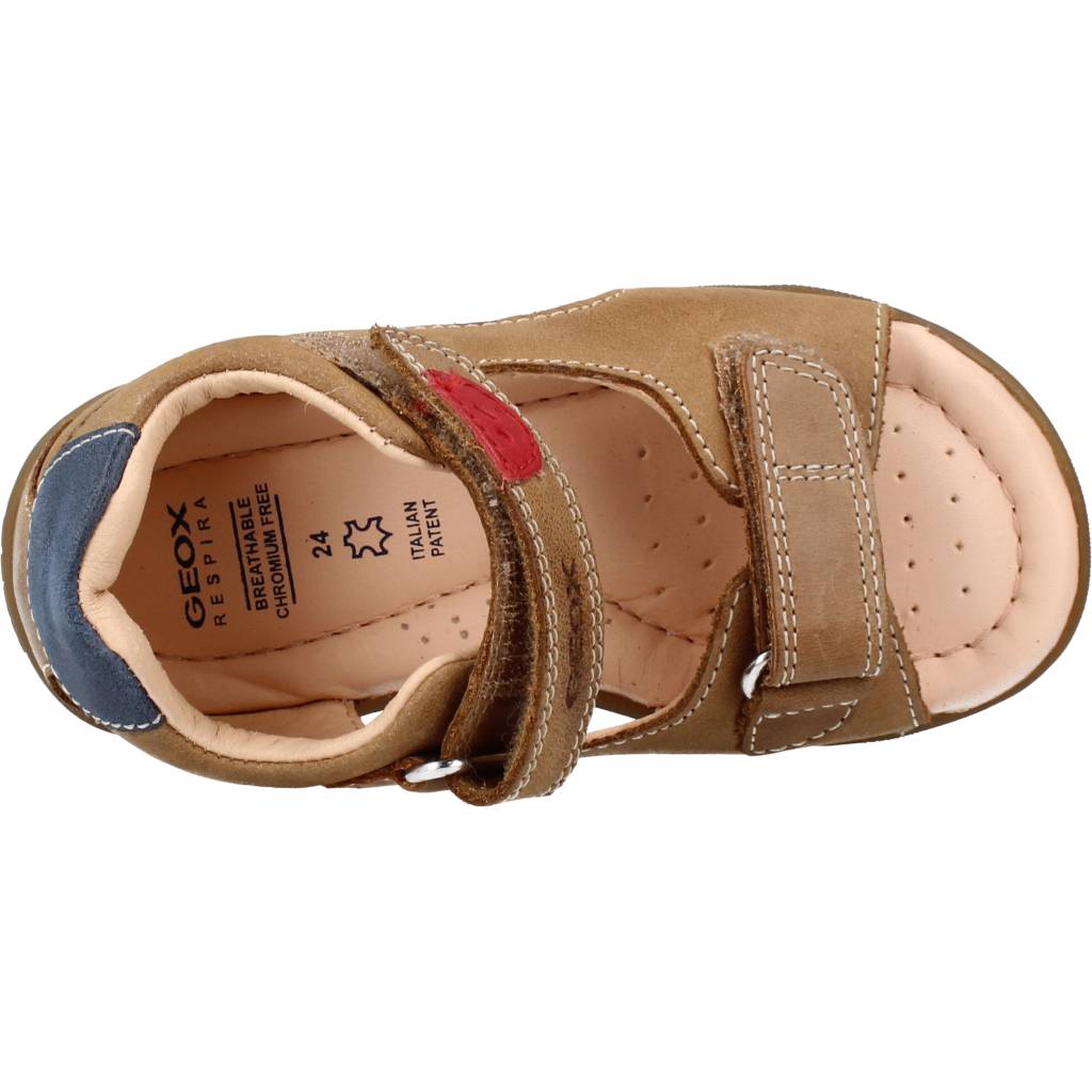 GEOX B SANDAL MACCHIA BOY en color MARRON  (7)