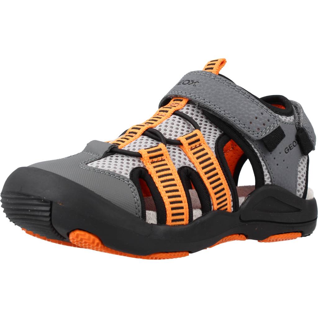 GEOX JR SANDAL KYLE A en color GRIS  (1)