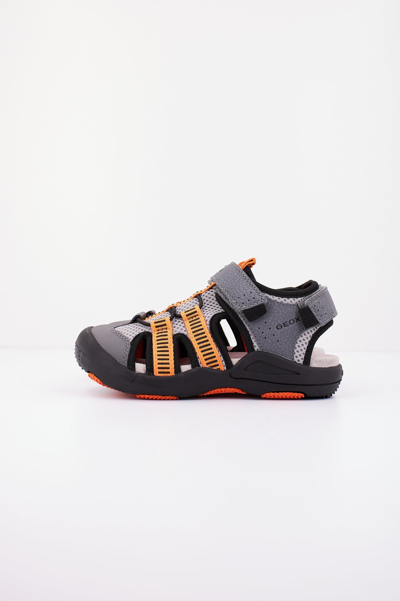 GEOX  JR SANDAL KYLE en color GRIS  (1)