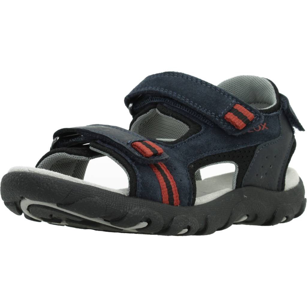 GEOX JR SANDAL STRADA A en color AZUL  (1)