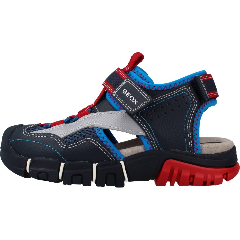 GEOX J SANDAL DYNOMIX BOY en color AZUL  (2)