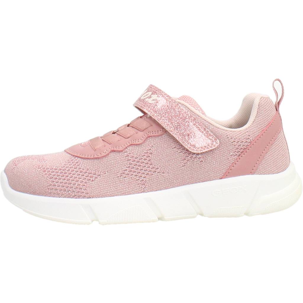 GEOX J ARIL GIRL en color ROSA  (2)