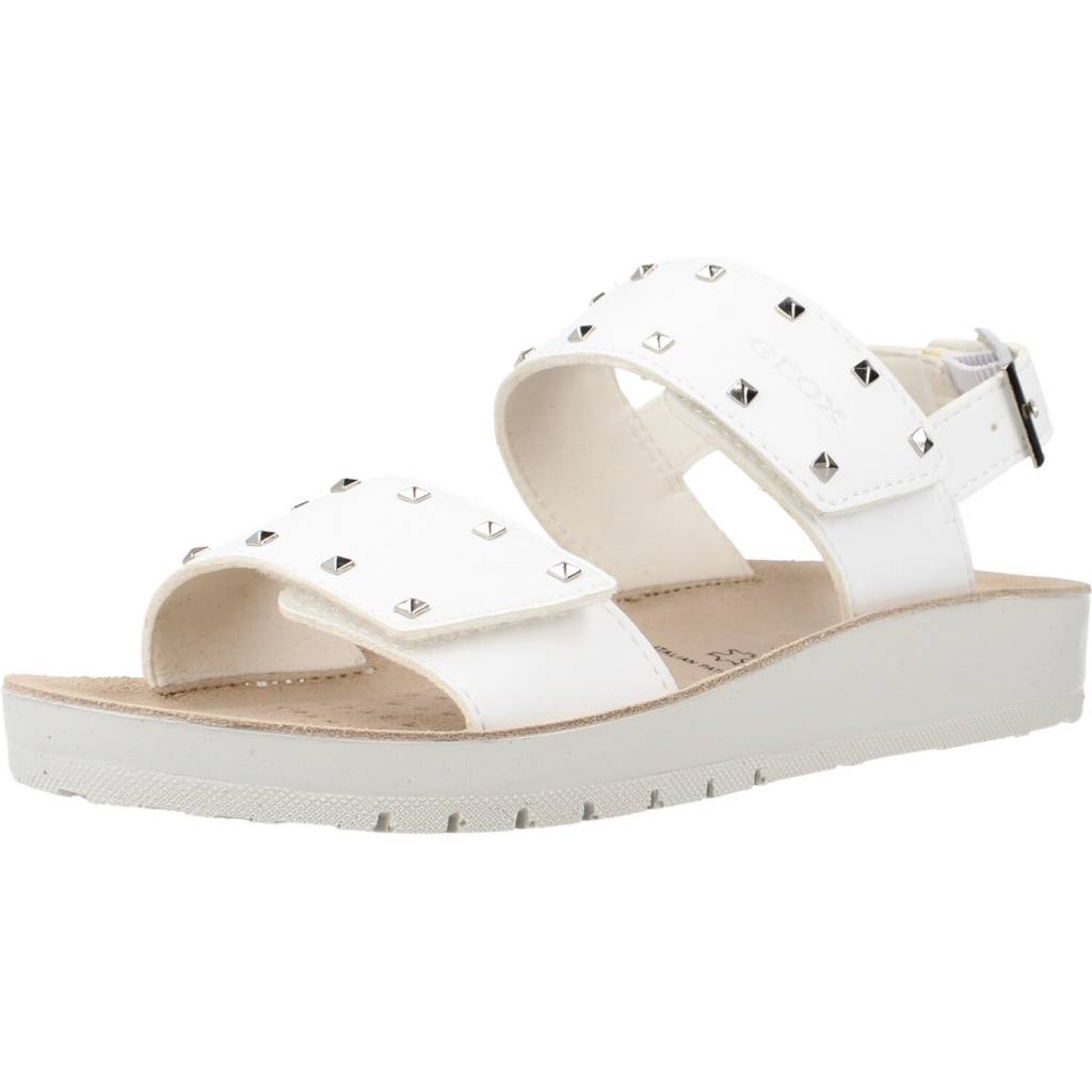 GEOX J SANDAL COSTAREI GI en color BLANCO  (1)