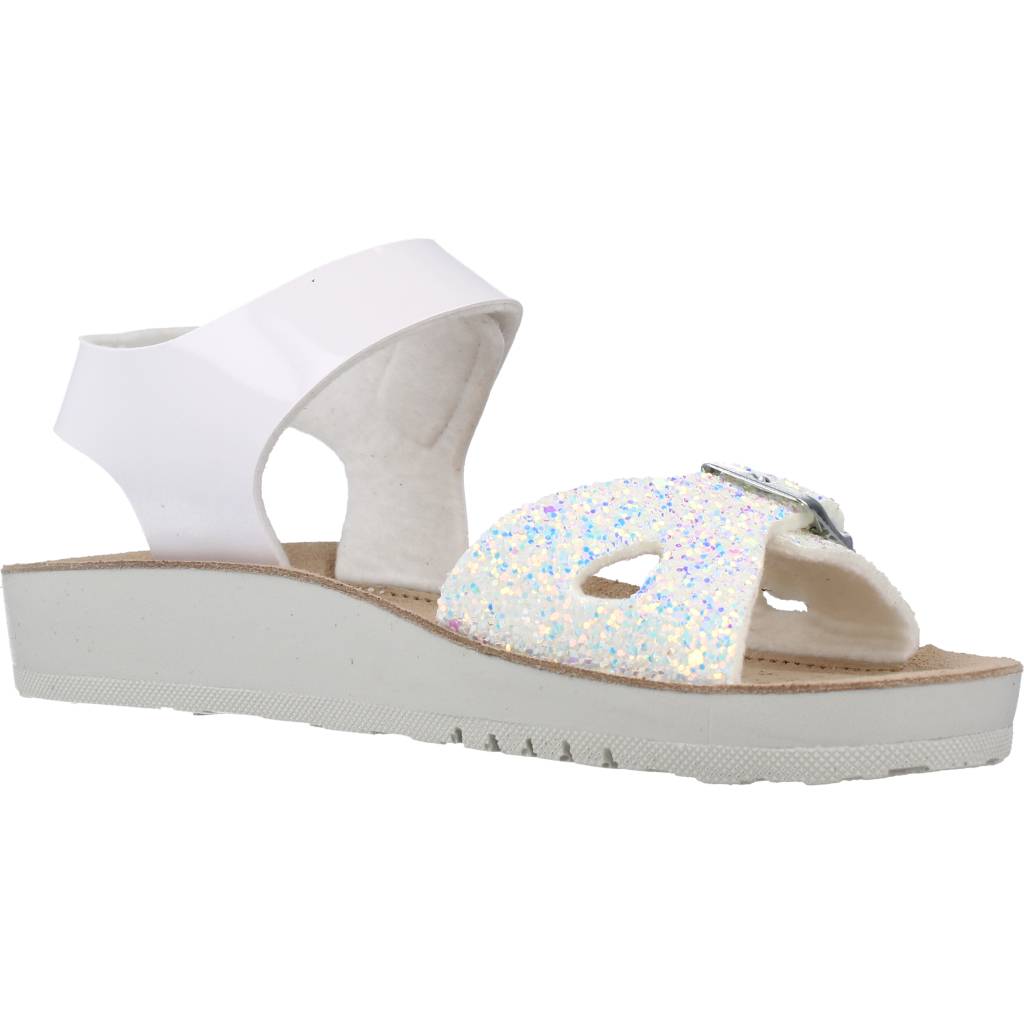 GEOX  J SANDAL COSTAREI GI en color BLANCO  (5)