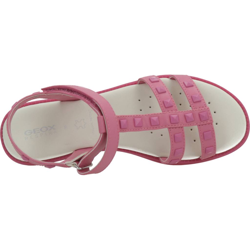 GEOX J SANDAL KARLY GIRL en color ROSA  (7)