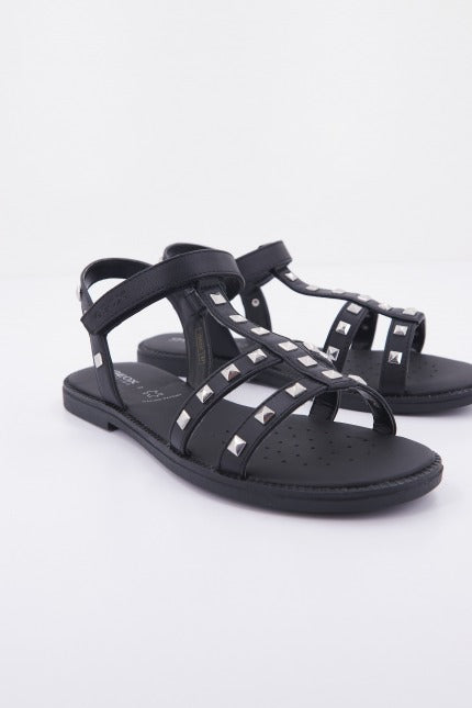 GEOX J SANDAL KARLY GIRL en color NEGRO  (1)