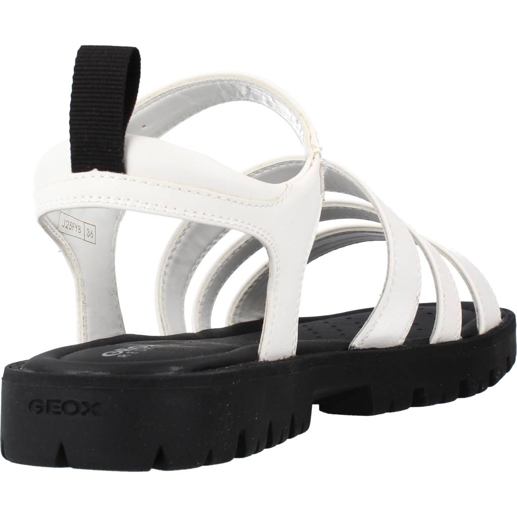 GEOX  J SANDAL STARBLUSH G en color BLANCO  (3)