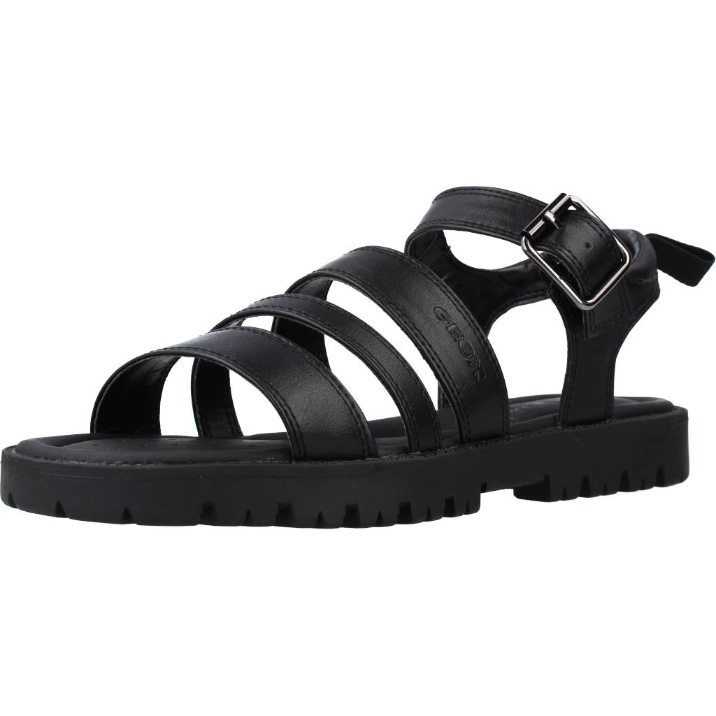 GEOX  J SANDAL STARBLUSH G en color NEGRO  (1)