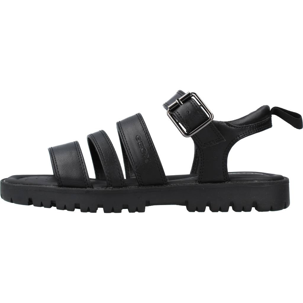 GEOX  J SANDAL STARBLUSH G en color NEGRO  (2)