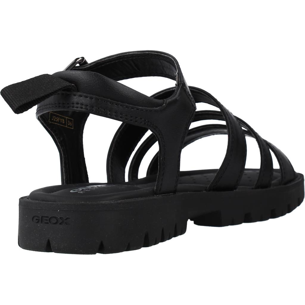 GEOX  J SANDAL STARBLUSH G en color NEGRO  (3)