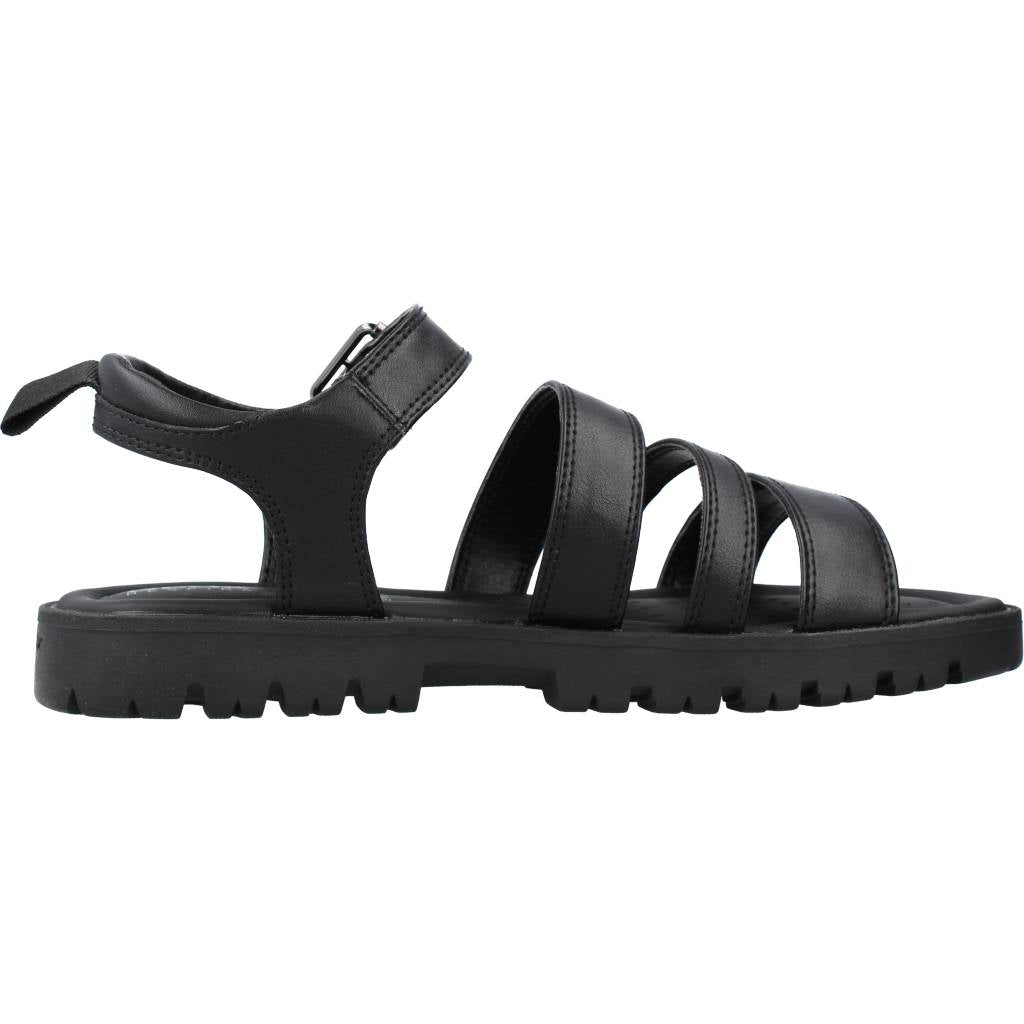 GEOX  J SANDAL STARBLUSH G en color NEGRO  (4)