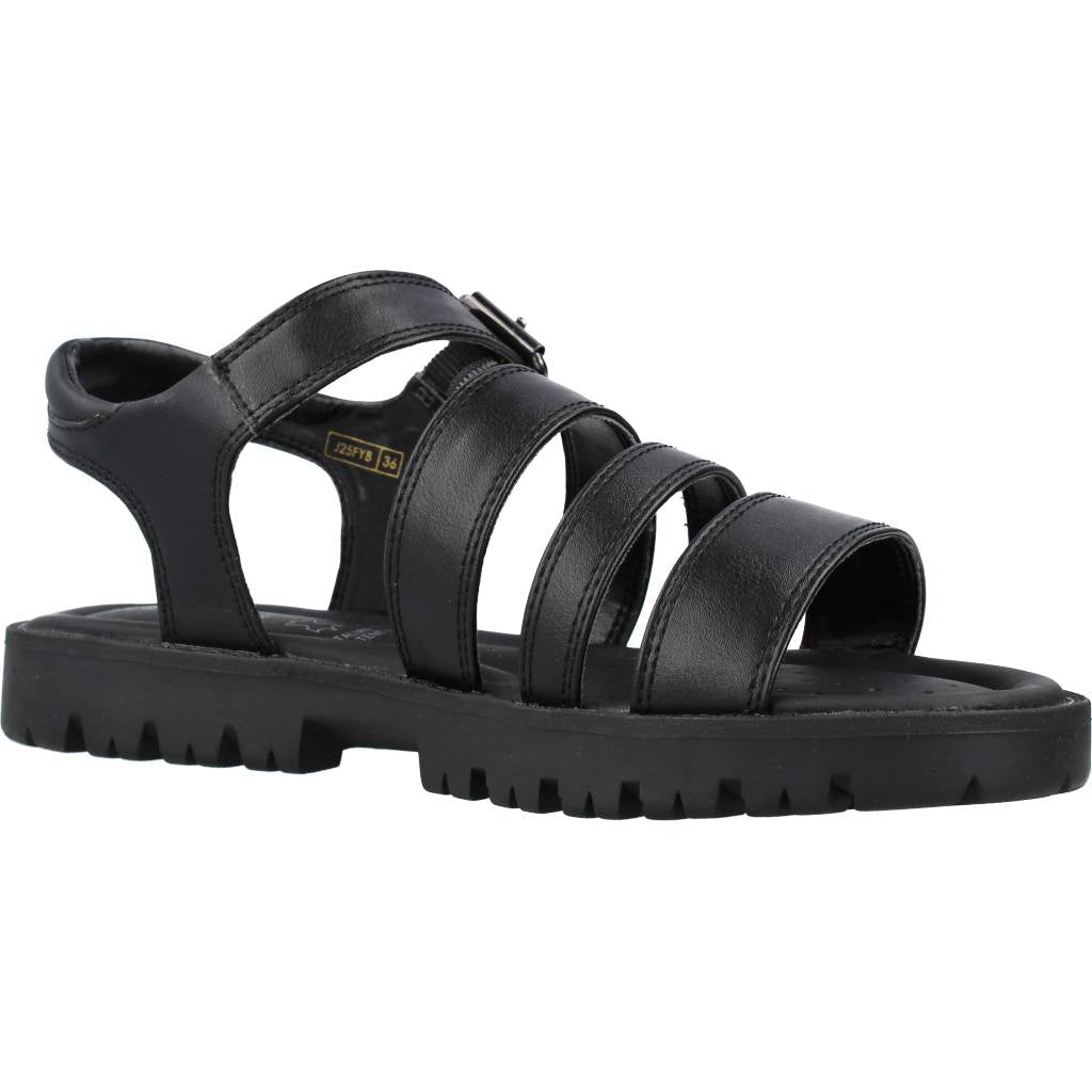 GEOX  J SANDAL STARBLUSH G en color NEGRO  (5)