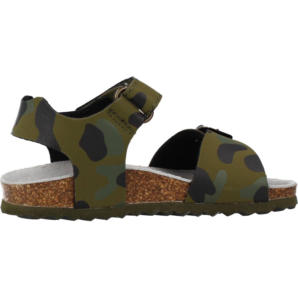 GEOX B SANDAL CHALKI BOY en color VERDE  (4)