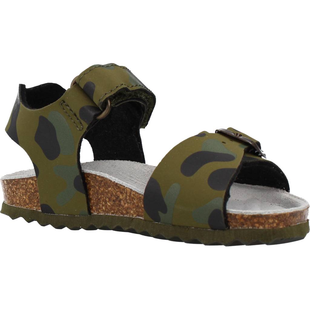 GEOX B SANDAL CHALKI BOY en color VERDE  (5)