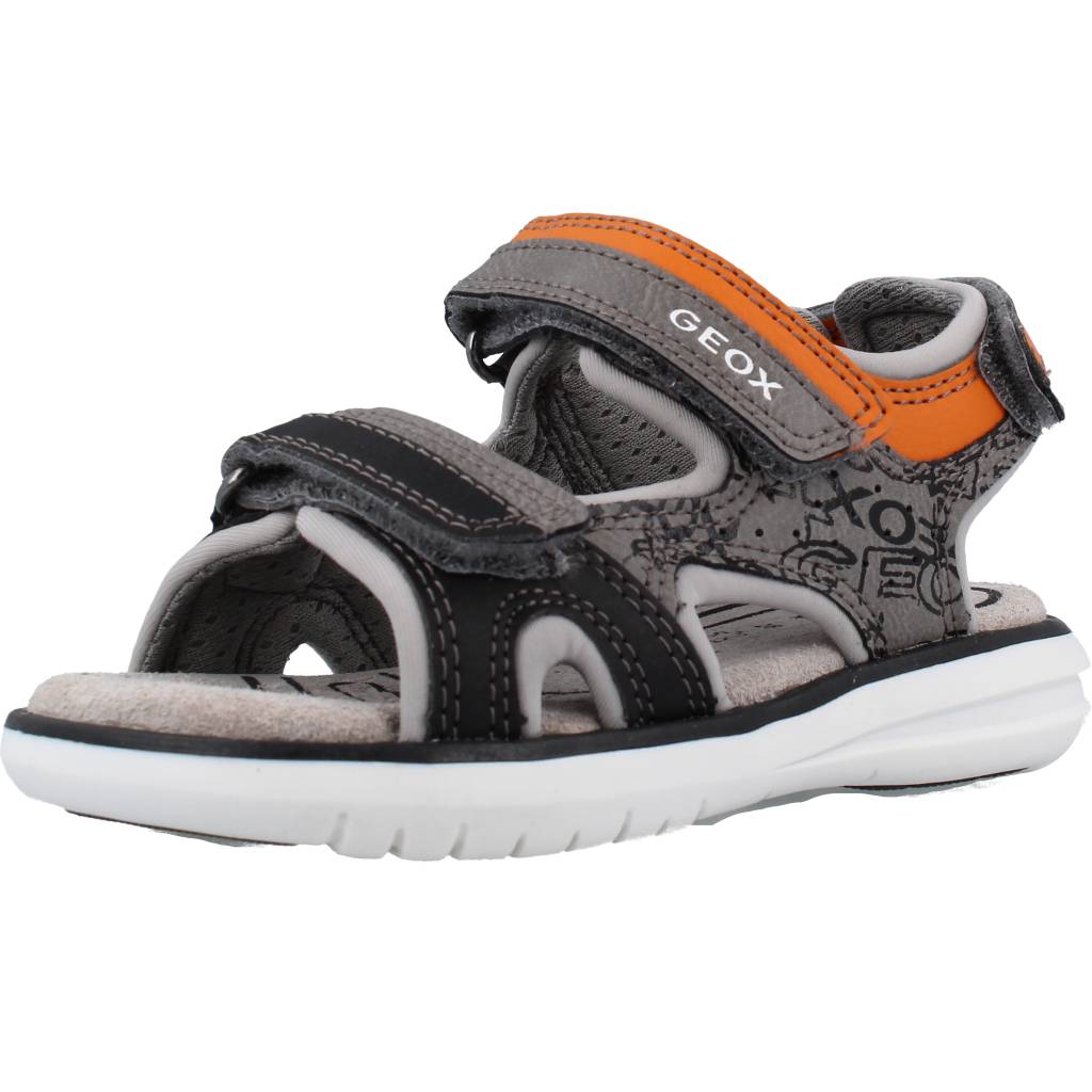 GEOX  J SANDAL MARATEA BOY en color GRIS  (1)