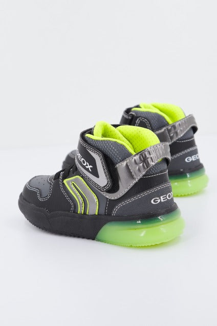 GEOX J GRAYJAY BOY A en color NEGRO  (3)