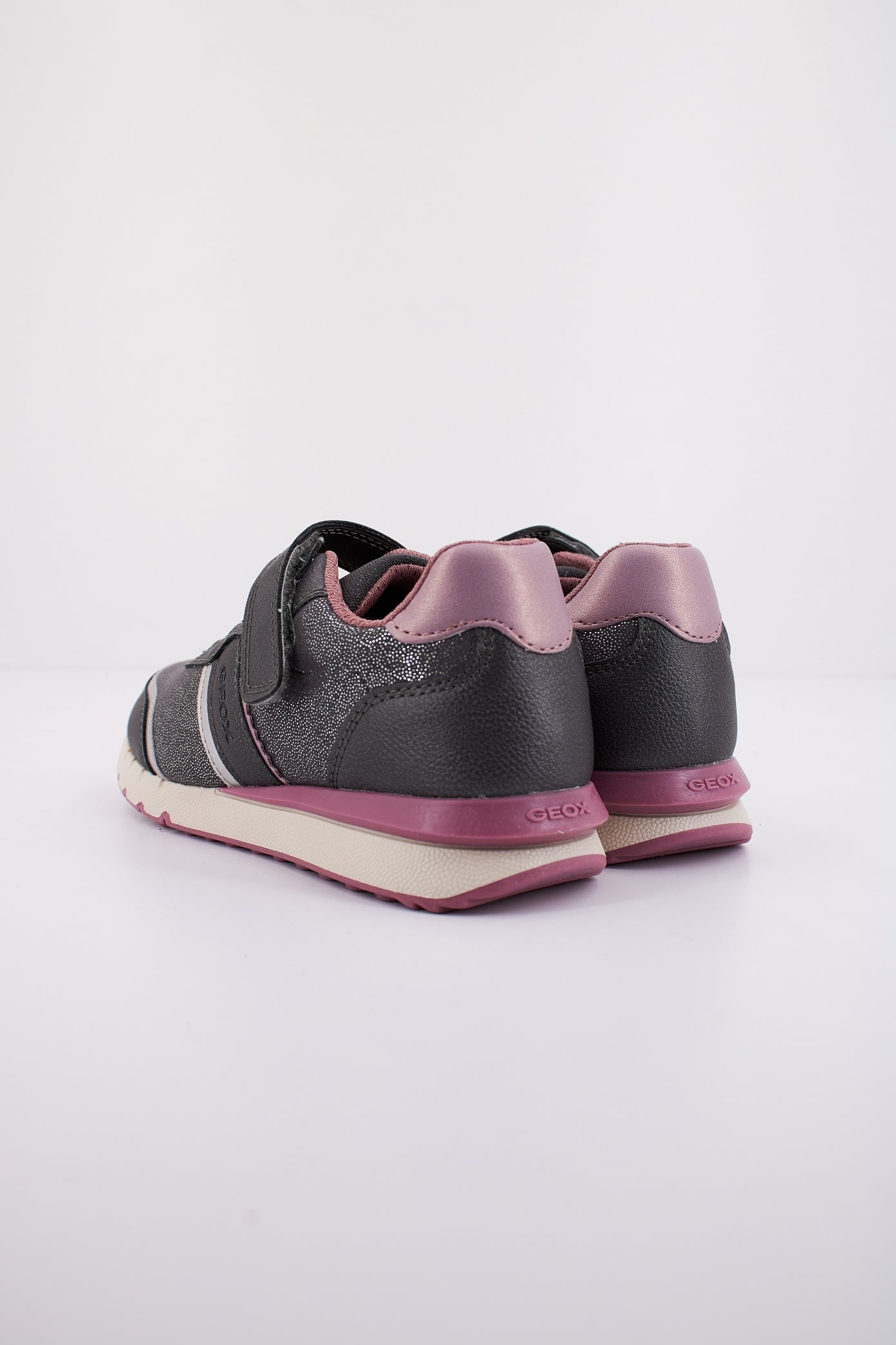 GEOX J FASTICS GIRL en color GRIS  (4)