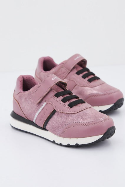 GEOX  J FASTICS GIRL B en color ROSA  (2)