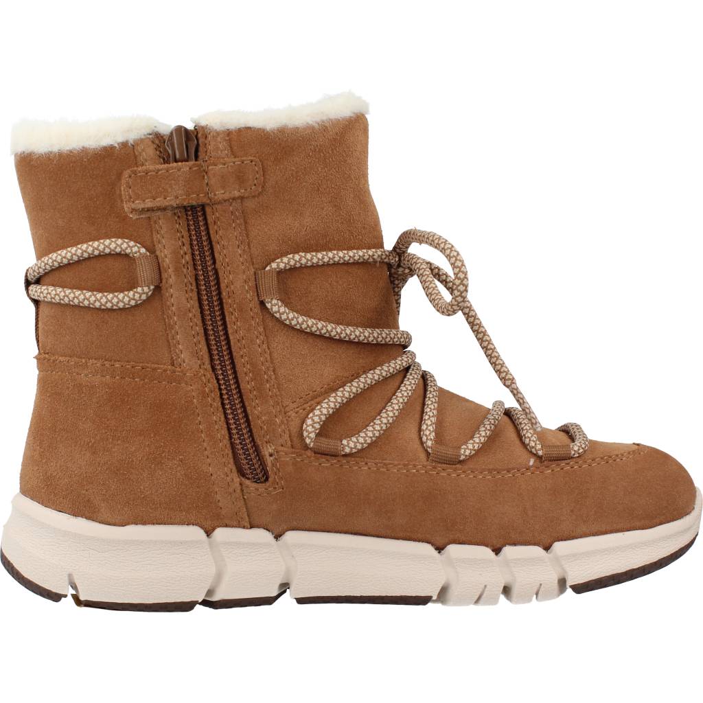 GEOX  J FLEXYPER GIRL B AB en color MARRON CLARO  (4)