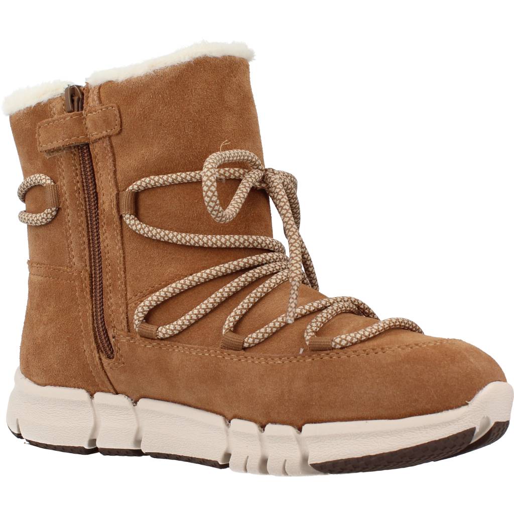 GEOX  J FLEXYPER GIRL B AB en color MARRON CLARO  (5)