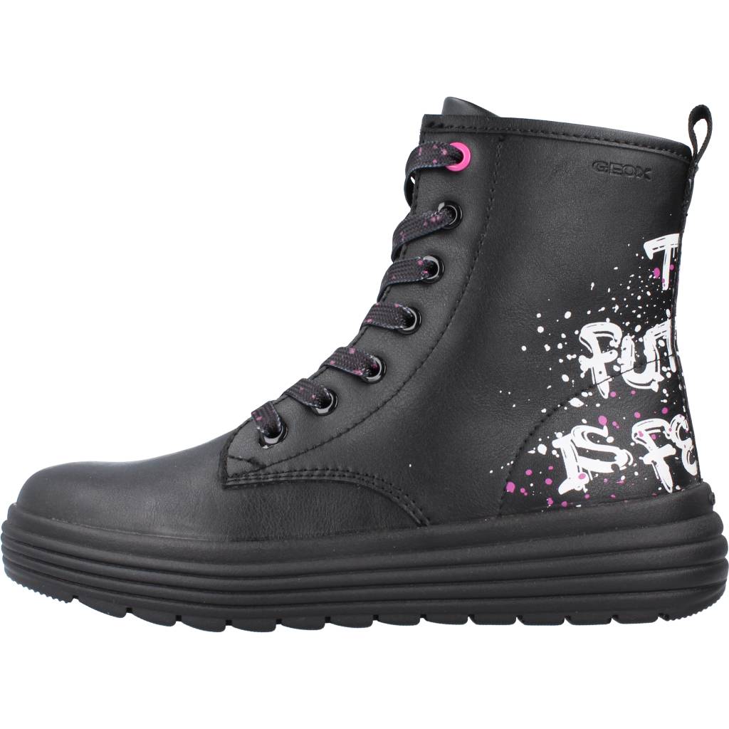 GEOX J PHAOLAE GIRL A en color NEGRO  (2)