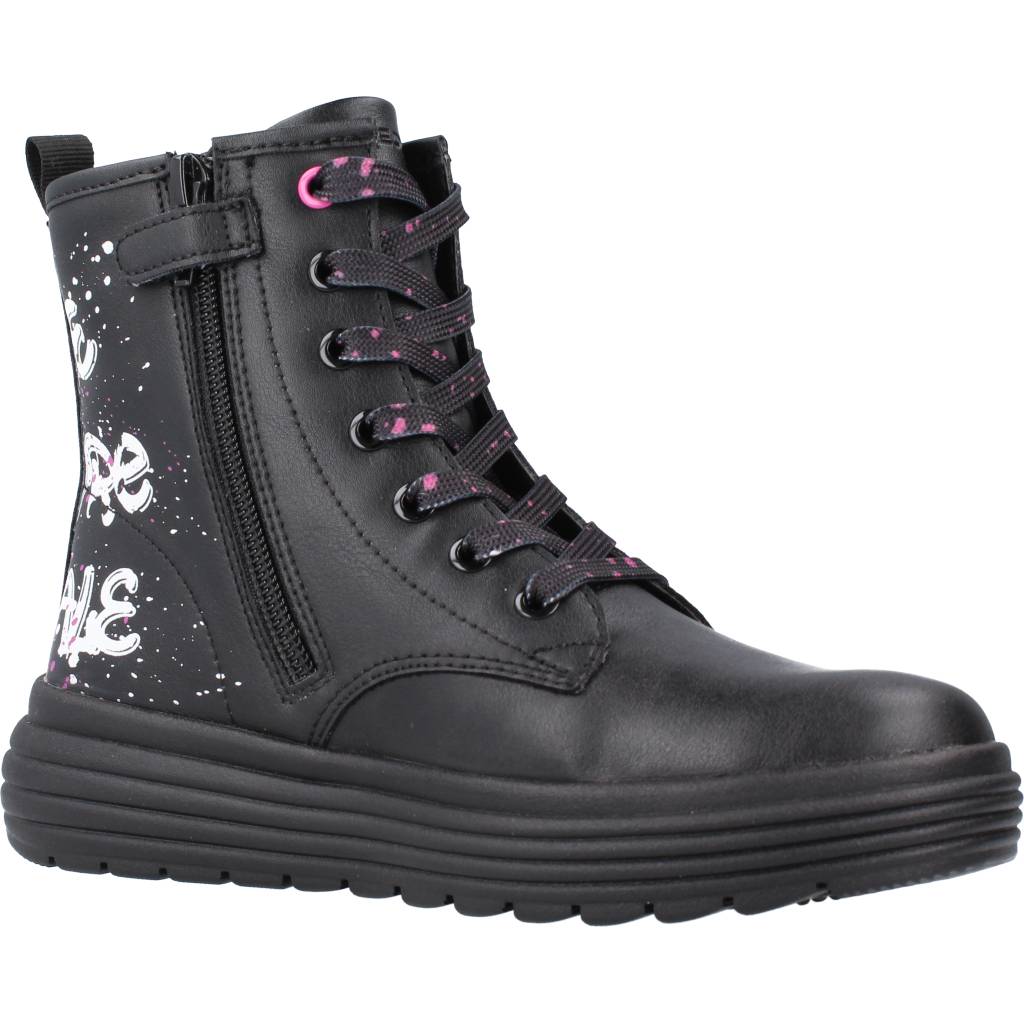 GEOX J PHAOLAE GIRL A en color NEGRO  (5)