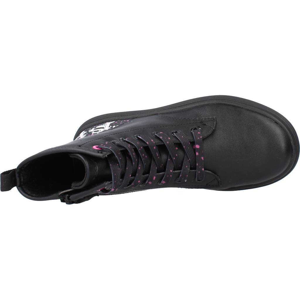 GEOX J PHAOLAE GIRL A en color NEGRO  (7)