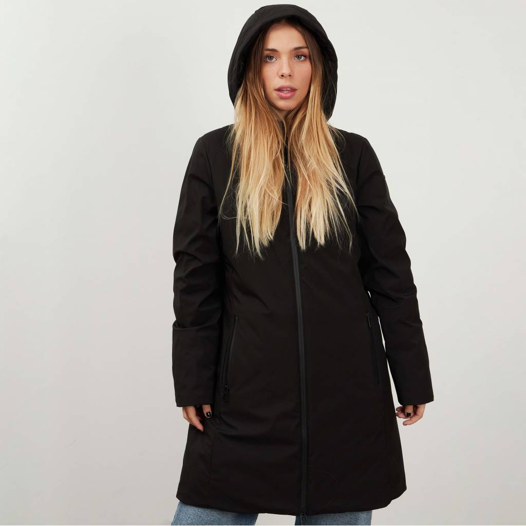 GEOX W OPHIRA PARKA en color NEGRO  (4)