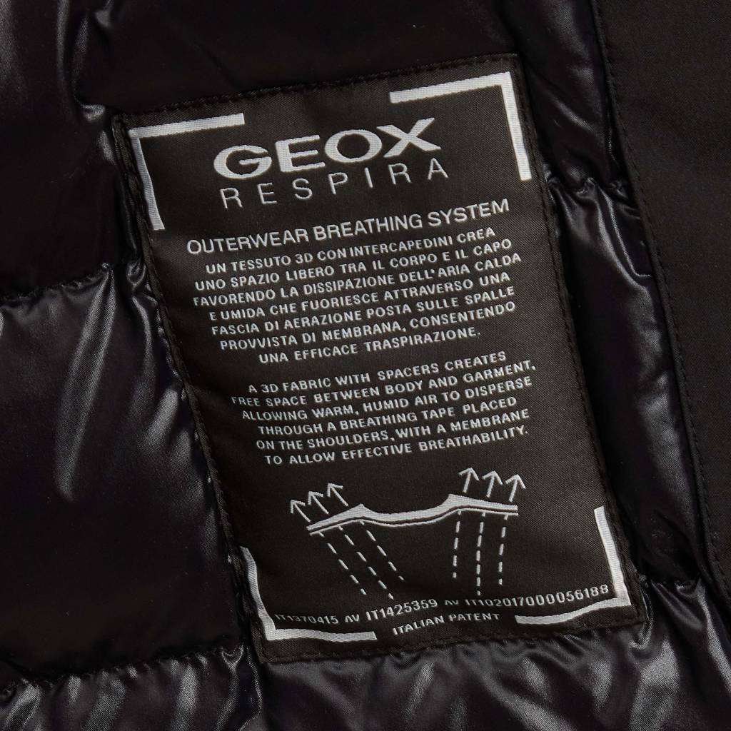 GEOX W OPHIRA PARKA en color NEGRO  (6)