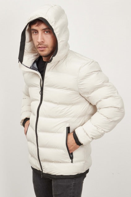 GEOX SPHERICA HOOD JKT en color BLANCO  (4)