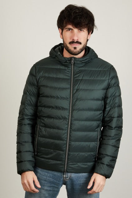 GEOX DERECK HOOD JACKET en color VERDE  (2)