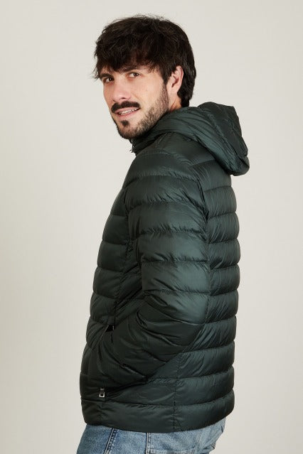 GEOX DERECK HOOD JACKET en color VERDE  (3)