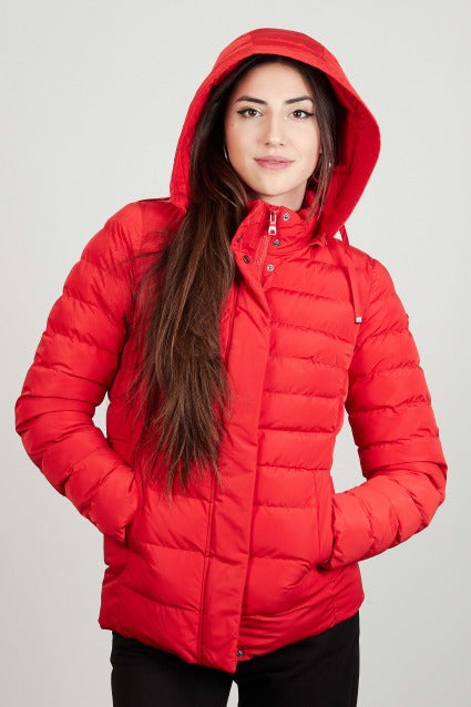 GEOX W ANEKO MID JKT en color ROJO  (4)