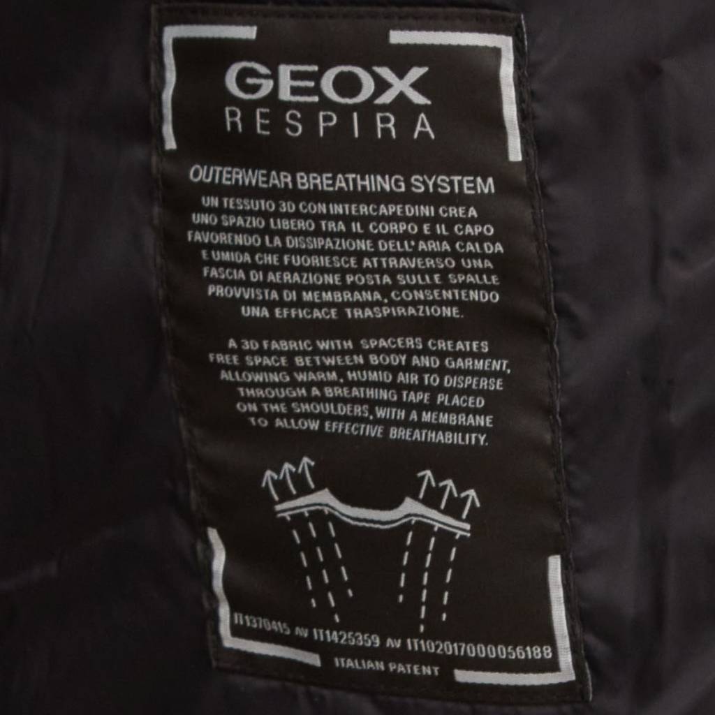 GEOX W ADRYA LONG JKT en color GRIS  (4)