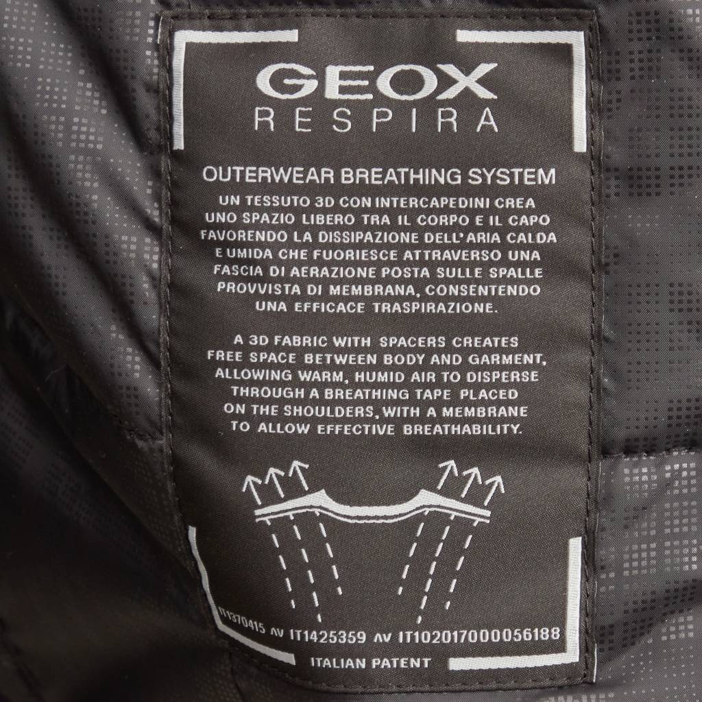 GEOX M CLINTFORD LONG JKT en color NEGRO  (7)