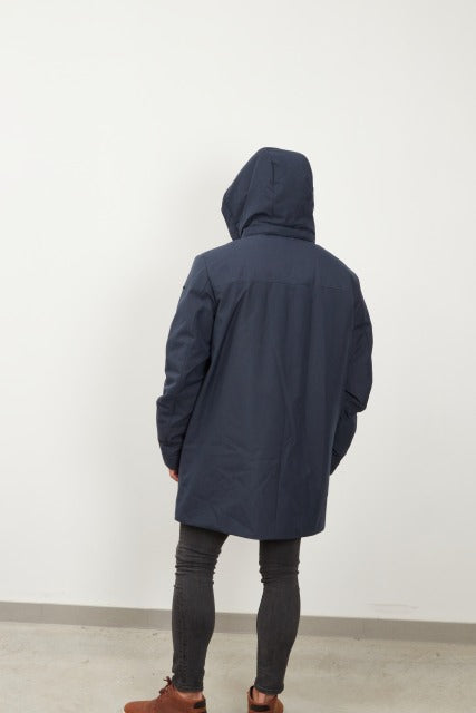 GEOX M KAVEN LONG JKT en color AZUL  (4)