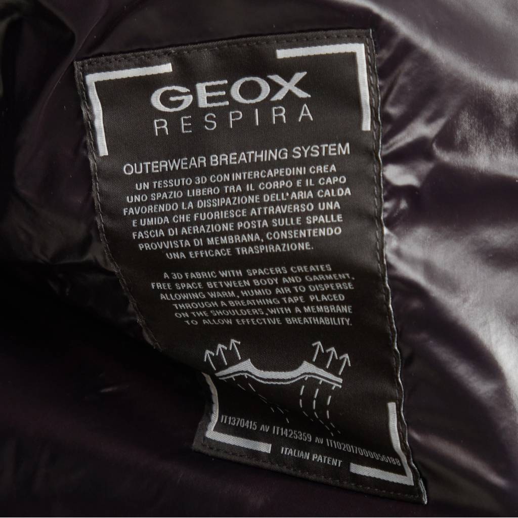 GEOX M SILE HOOD JKT en color NEGRO  (5)